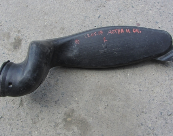 Воздуховод отопителя правый для Opel Astra H с 2004 г (13113826) купить с разбора в Челябинске