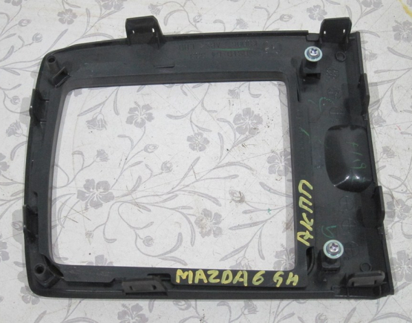 Накладка кулисы АКПП для Mazda 6 GH с 2007 г (GS1D64333) купить с разбора в Челябинске