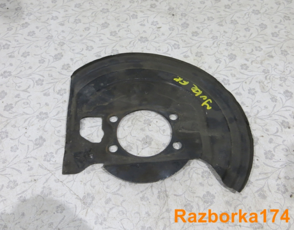 Пыльник переднего правого тормозного диска для Nissan Juke с 2011 г (41151JD01A) купить с разбора в Челябинске