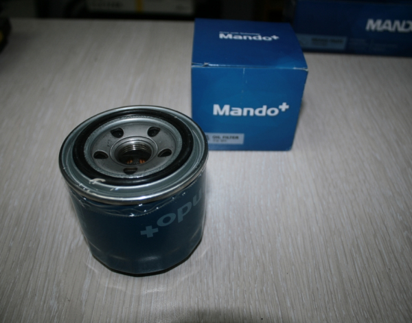 Фильтр масляный MANDO (MOF4459) для Hyundai/Kia купить с разбора в Челябинске