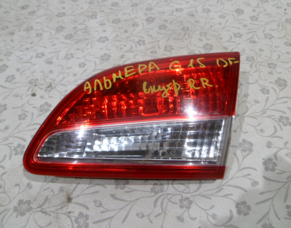 Фонарь внутренний правый для Nissan Almera G15 (265504AA1A) купить с разбора в Челябинске