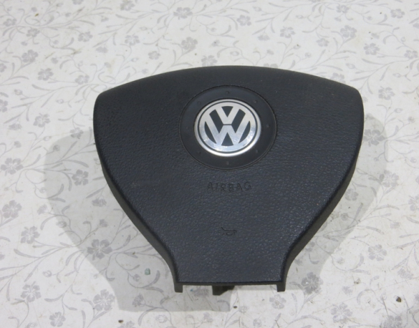 Подушка безопасности в рулевое колесо для Volkswagen Golf 5 с 2003 г (1K0880201BC) купить с разбора в Челябинске