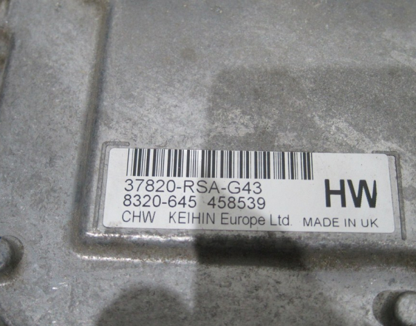 Блок управления двигателем для Honda Civic 5D с 2007 г (37820-RSA-G43) купить с разбора в Челябинске