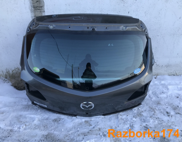 Дверь багажника для Mazda 3 BL хетчбек купить с разбора в Челябинске