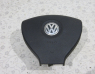 Подушка безопасности в рулевое колесо для Volkswagen Golf 5 с 2003 г (1K0880201BC)