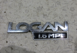 Эмблема на крышку багажника для Renault Logan с 2004 г в наличии на складе