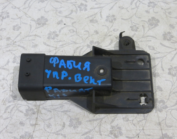 Блок управления вентилятором радиатора для Skoda Fabia  с 2007 г (5J0919506) купить с разбора в Челябинске