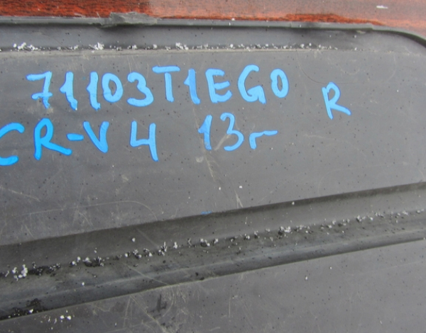 Решётка ПТФ (заглушка) правая для Honda CR-V 4 с 2012 г (71103T1EG0) купить с разбора в Челябинске