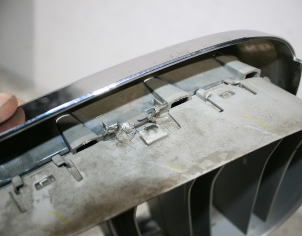 Решётка радиатора правая для BMW X5 F15 купить с разбора в Челябинске